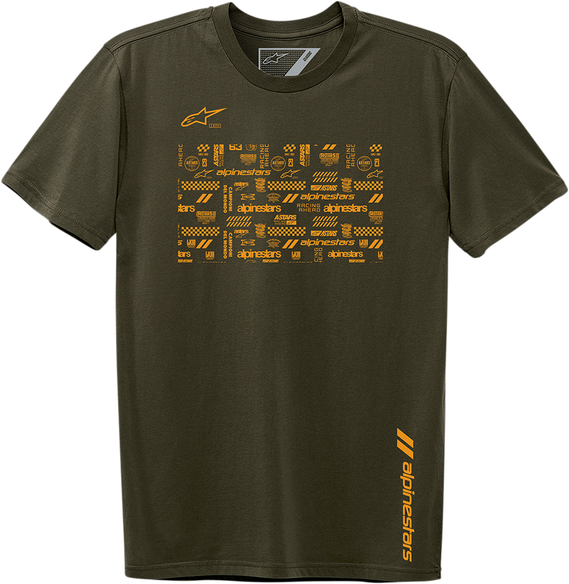 ALPINESTARS Chaotic T-Shirt - Military Green - Medium 123072109690M