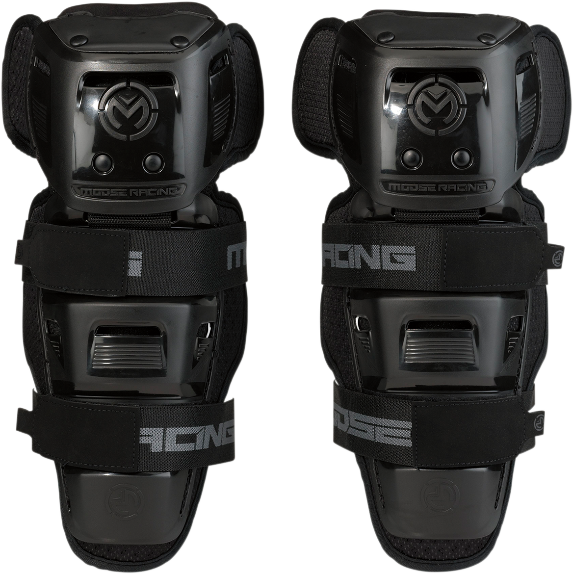 MOOSE RACING Youth Synapse Lite Knee Guards - Black 2704-0493