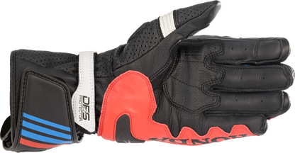 ALPINESTARS Honda GP Plus R v2 Gloves - Black/Bright Red/Blue - 2XL 3556321-1317-2X