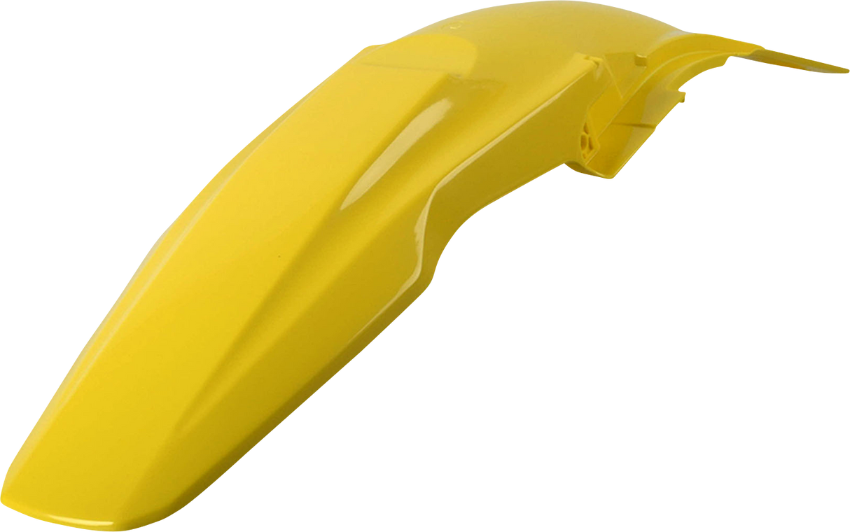 POLISPORT Fender - Rear - Yellow - RMZ 250 8568800001