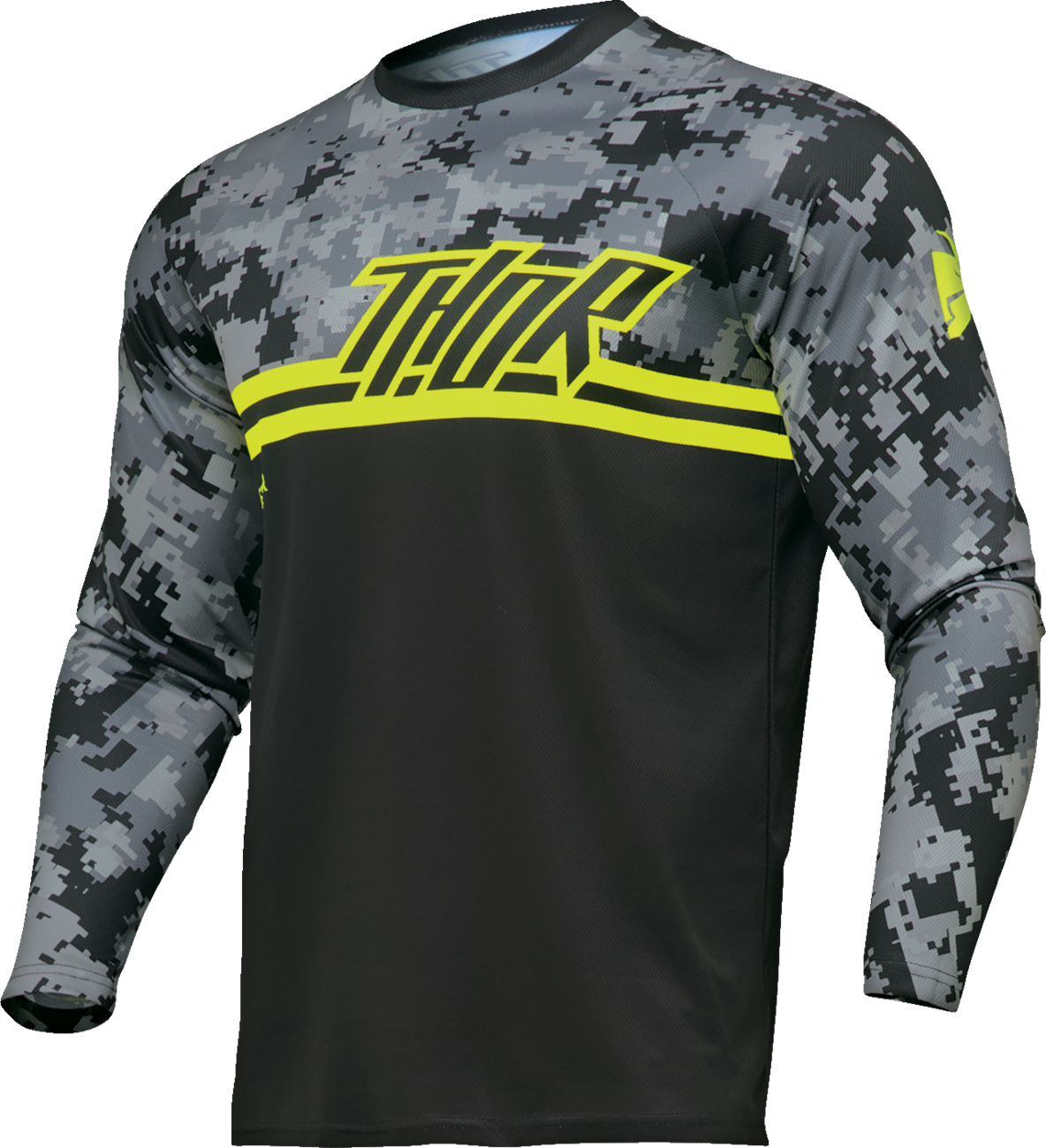 THOR Sector DIGI Jersey - Black/Camo - Large 2910-7568