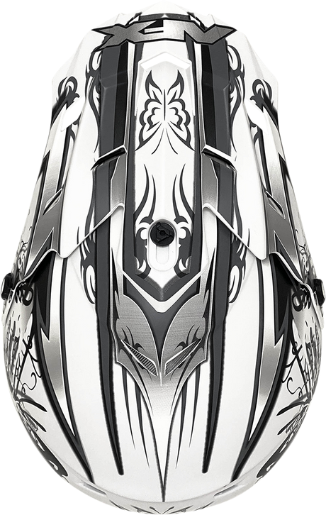 AFX FX-17Y Helmet - Butterfly - Matte White - Large 0111-1392