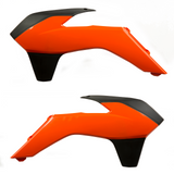 Protectores de radiador ACERBIS - '16 Naranja/Negro 2314255225