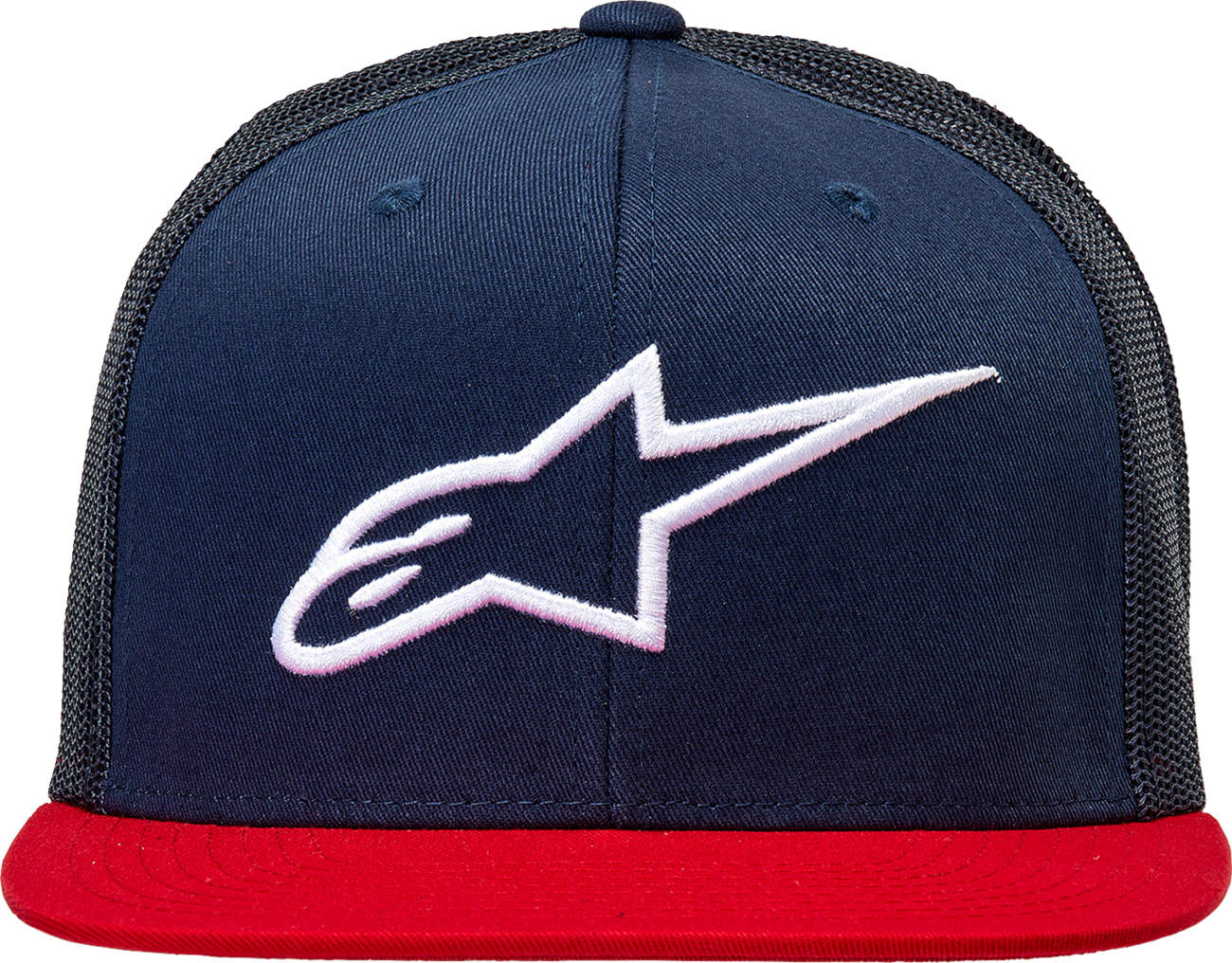 ALPINESTARS Corp Trucker Hat - Navy/Red - One Size 1025810037030OS