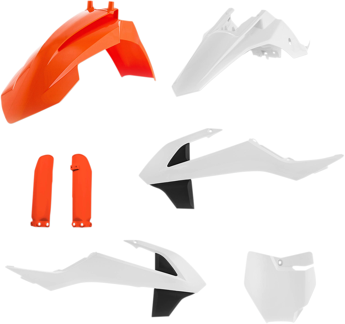 Kit de carrocería de repuesto completo ACERBIS - OEM '17 Naranja/Blanco/Negro 2449605569