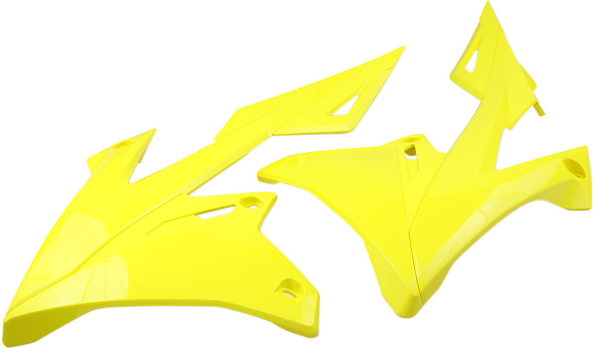 UFO Radiator Shrouds - Yellow SU04941-102