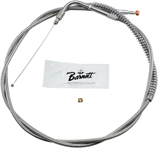 Cable del acelerador BARNETT - +10" - Acero inoxidable 102-30-30020-10