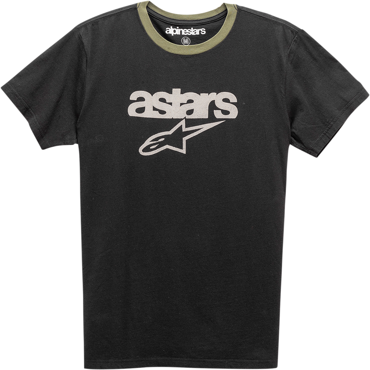 ALPINESTARS Match T-Shirt - Black/Military - Medium 1211740101069M