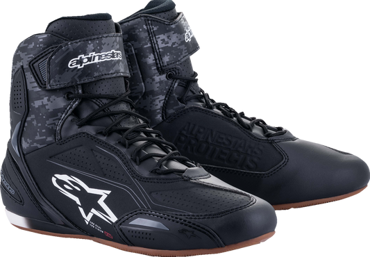 ALPINESTARS Faster-3 Shoes - Black/Gray - US 8.5 251021911829