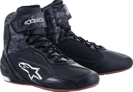 Zapatos ALPINESTARS Faster-3 - Negro/Gris - US 8 251021911828