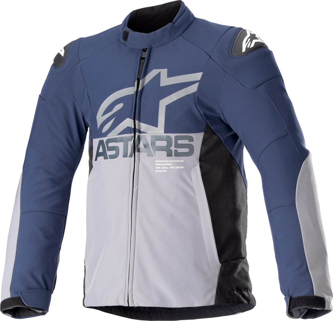 ALPINESTARS SMX Waterproof Jacket - Navy/Gray - Small 3206523-7161-S