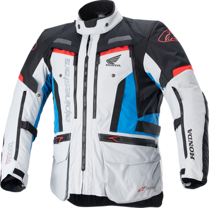 ALPINESTARS Honda Bogotà Pro Drystar® Jacket - Gray/Black/Red/Blue - 4XL 3206723-9173-4X