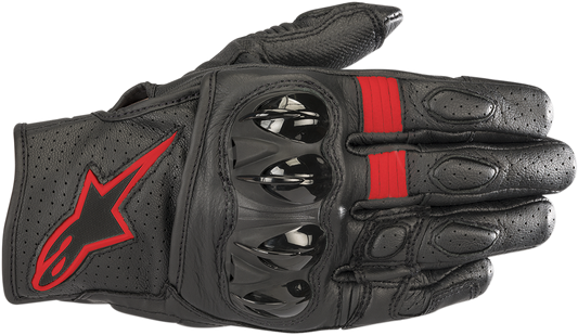 ALPINESTARS Celer V2 Gloves - Black/Fluo Red - Large 3567018-1030-L