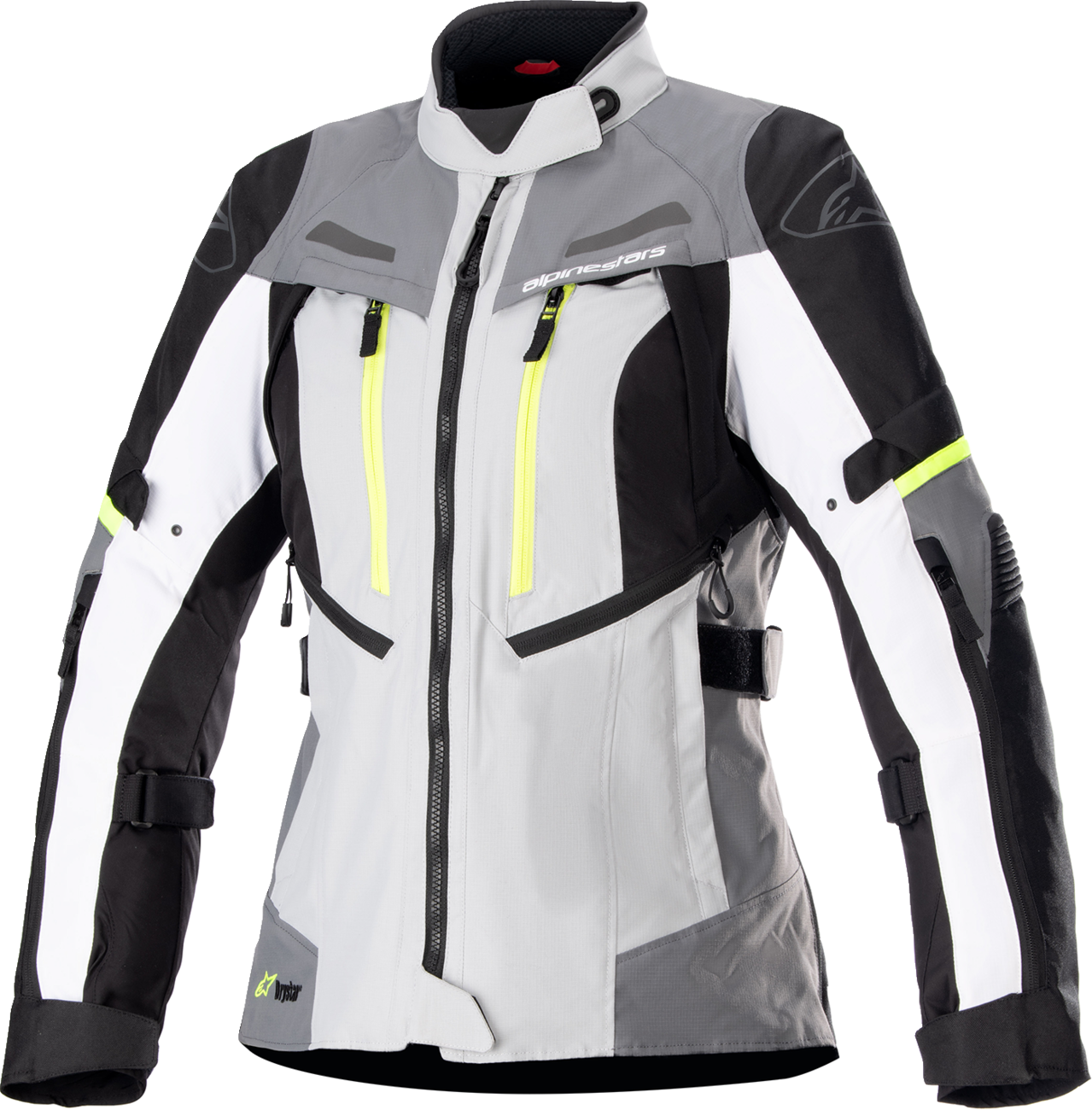 Chaqueta ALPINESTARS Stella Bogota Drystar - Gris/Blanco - Pequeña 3217023-9037-S 