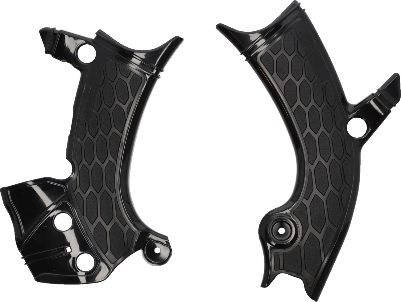 ACERBIS X-Grip Frame Guards - Black - YZ 250F/450F 2981440001