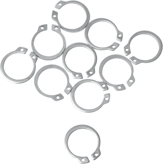 MOOSE RACING Snap Ring - 10 Pack - Gas Gas/Husqvarna/KTM 25-6015