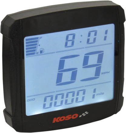 KOSO NORTH AMERICA XR-01S Speedometer - 2.94" L x 3.05" W x 0.94" D BB026000