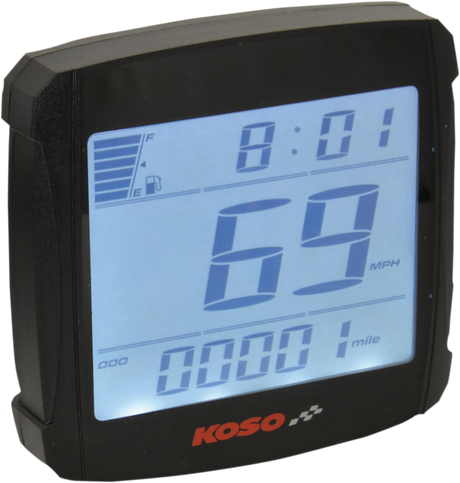 KOSO NORTH AMERICA XR-01S Speedometer - 2.94" L x 3.05" W x 0.94" D BB026000