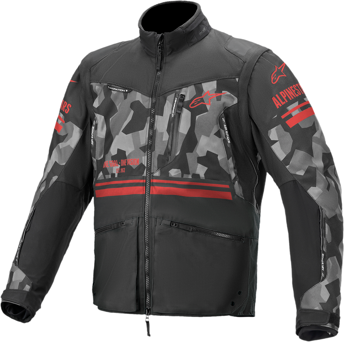 ALPINESTARS Venture Jacket - Red Camo - 2XL 3703019-9133-2X