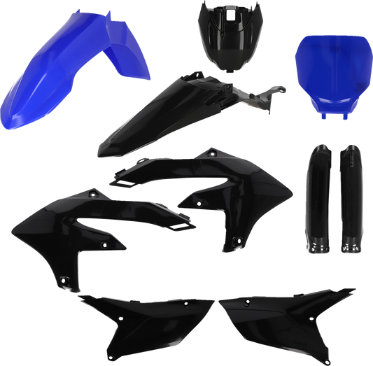 ACERBIS Full Replacement Body Kit - Black/Blue 2979591004