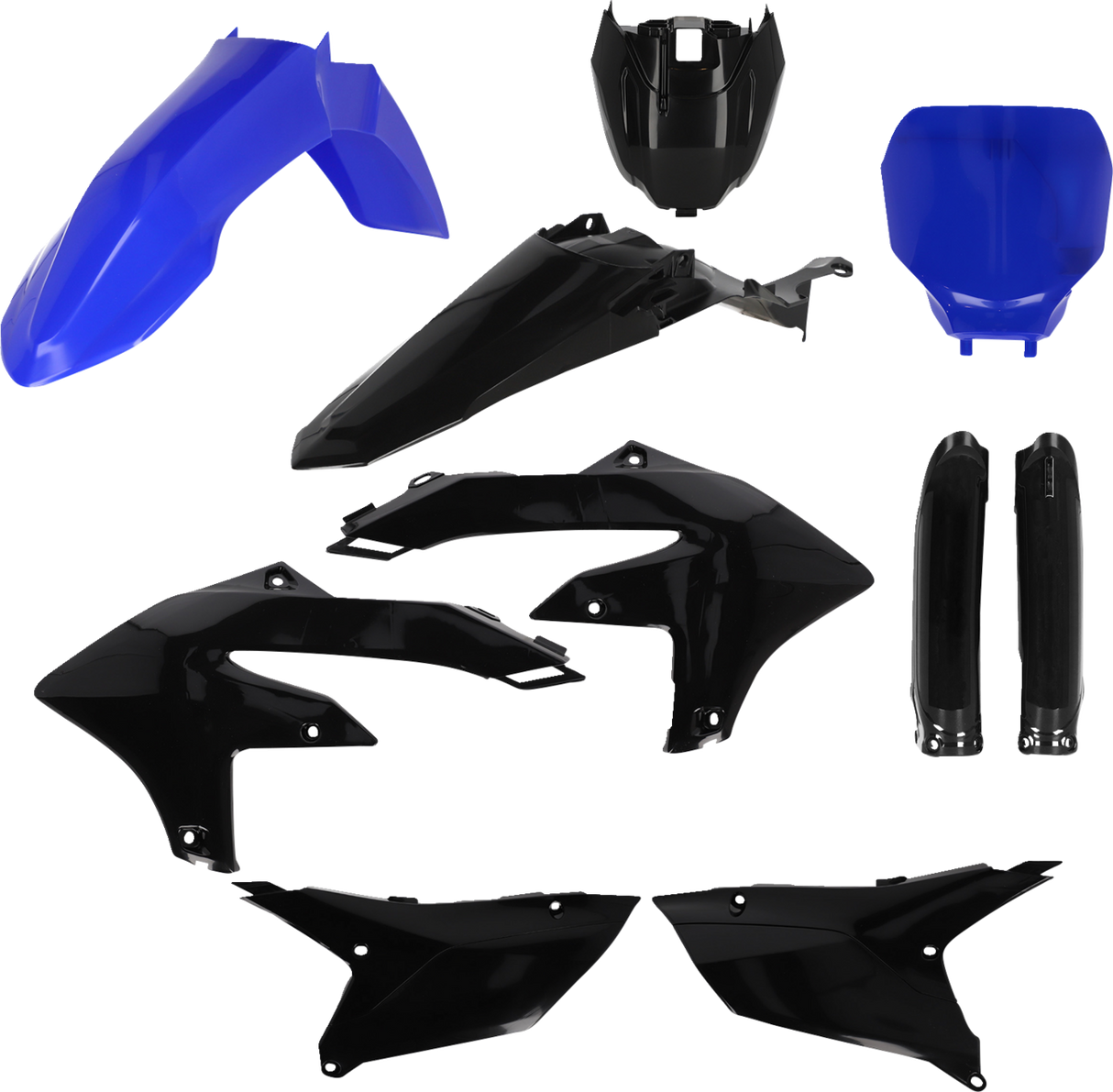 Kit de carrocería de repuesto completo ACERBIS - Negro/Azul 2979591004