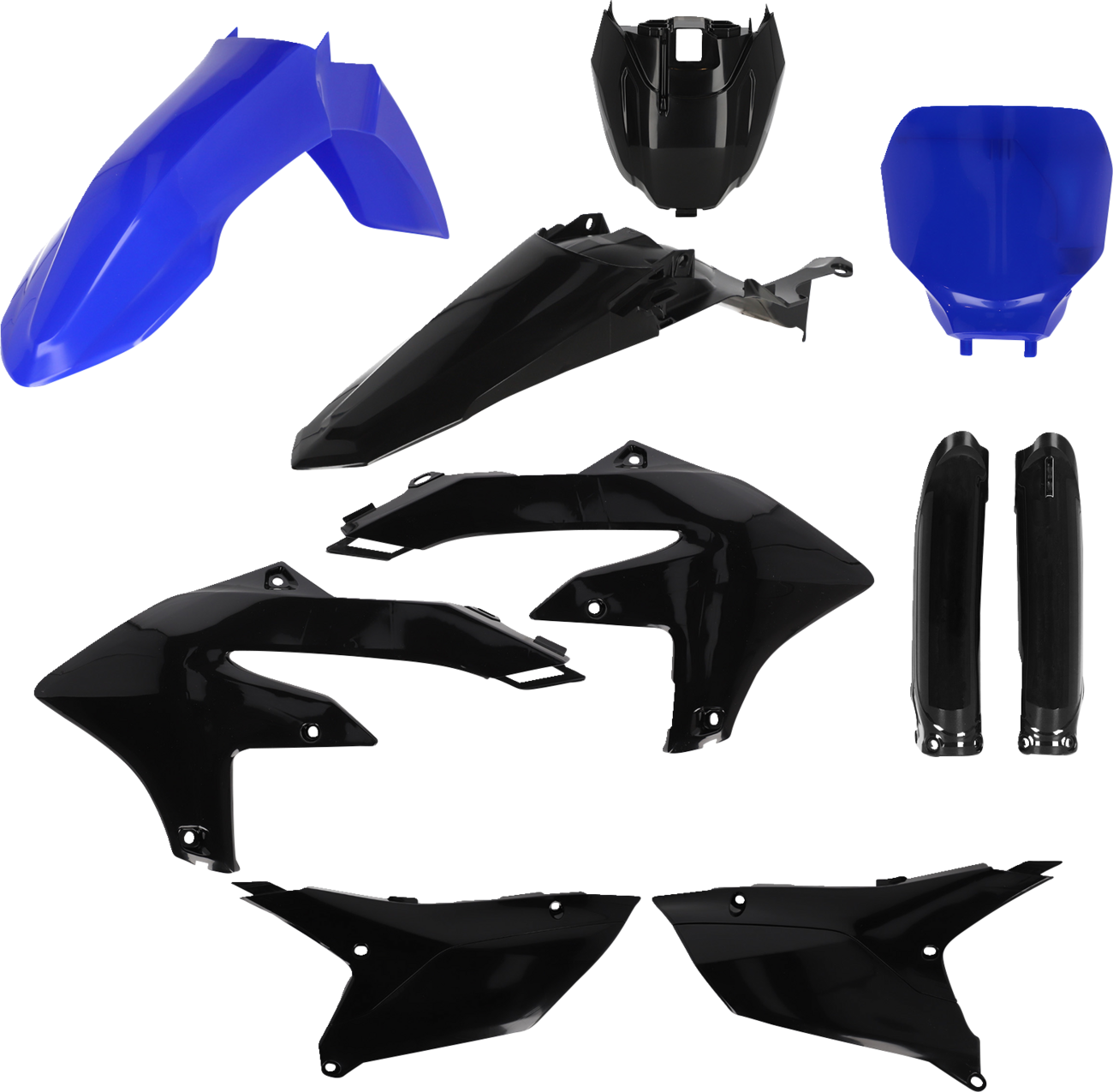 Kit de carrocería de repuesto completo ACERBIS - Negro/Azul 2979591004