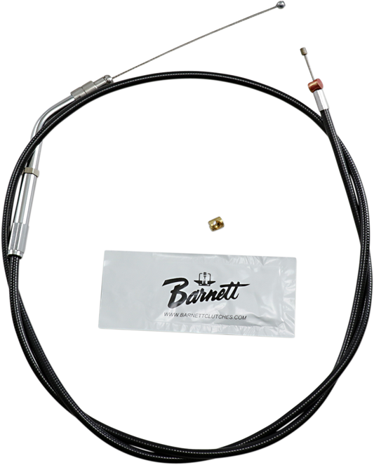 Cable del acelerador BARNETT - +6" - Negro 101-30-30006-06