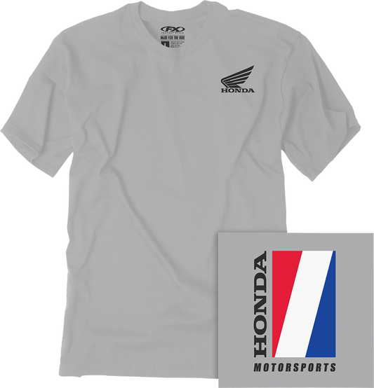 Camiseta FACTORY EFFEX Honda Motorsports - Gris - Mediana 25-87302 