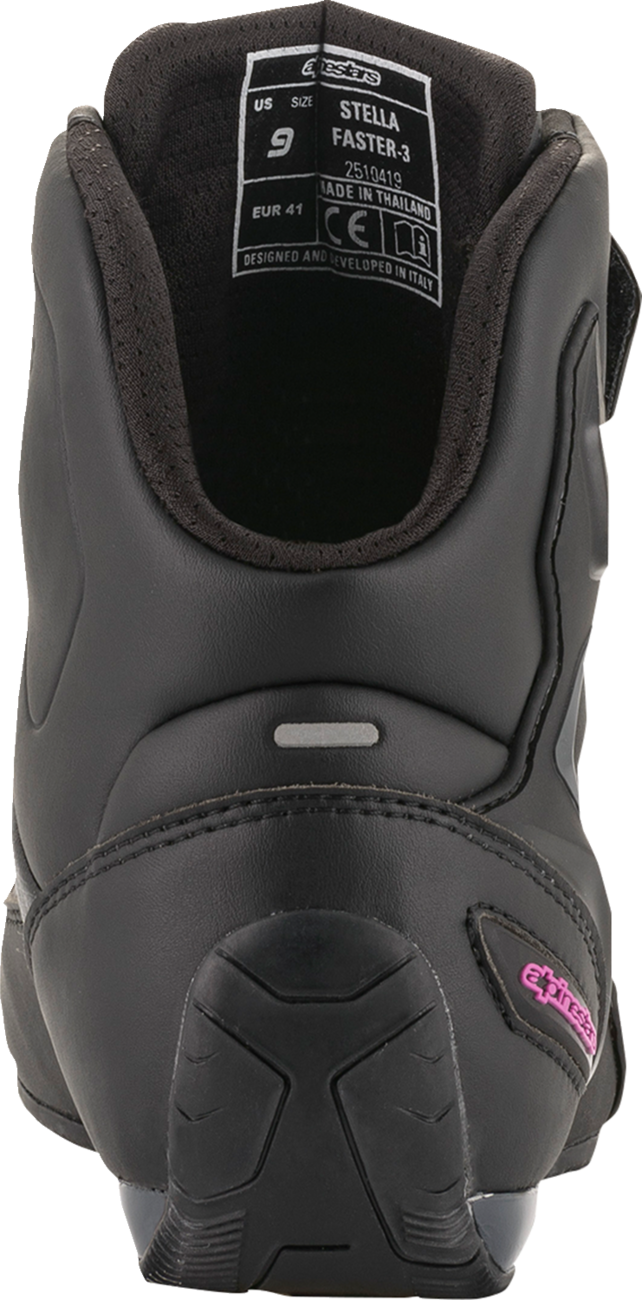 Zapatos ALPINESTARS Stella Faster-3 - Negro/Rosa - US 5.5 251041910396 