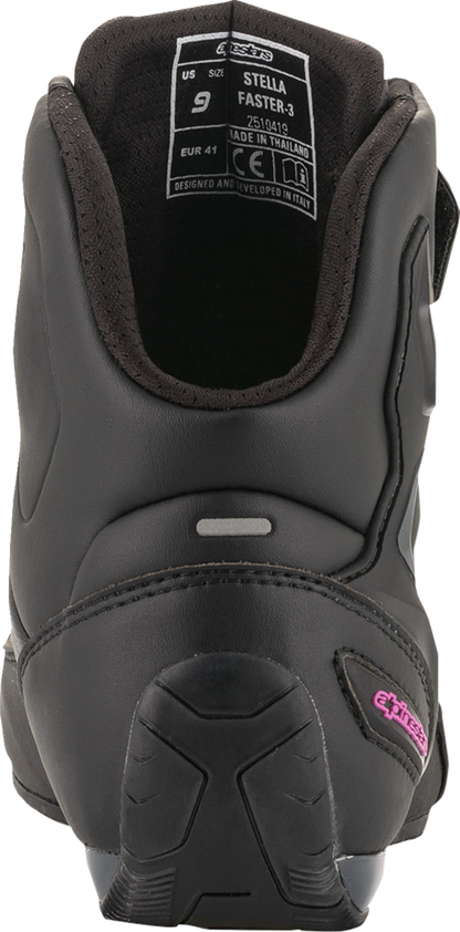 ALPINESTARS Stella Faster-3 Shoes - Black/Pink - US 5.5 251041910396