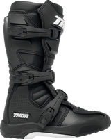 THOR Youth Blitz XR Boots - Black/White - Size 2 3411-0725