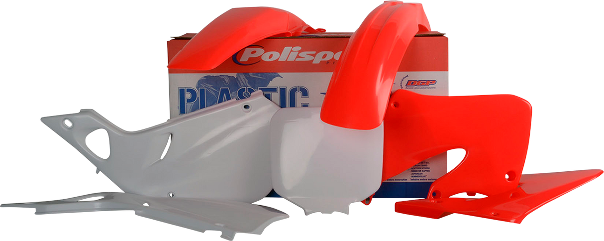 POLISPORT Body Kit - Complete - OEM Red/White - CR 125R/250R 90080