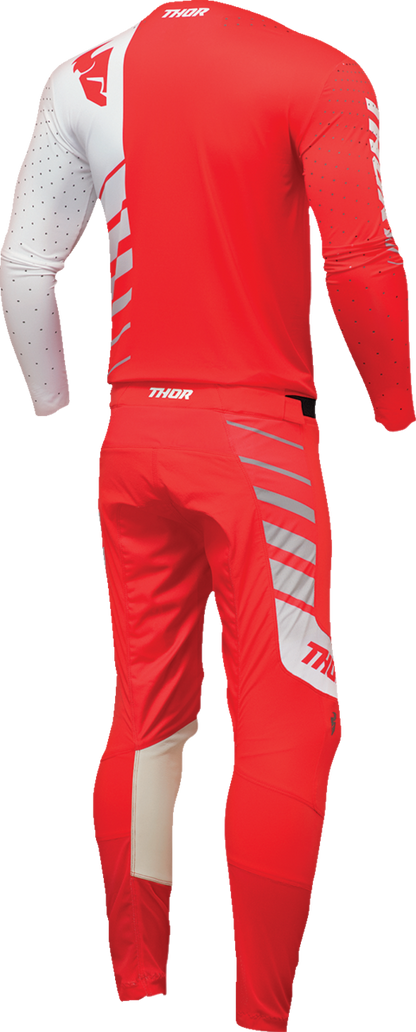 THOR Prime Analog Jersey - Red/White - Large 2910-7697