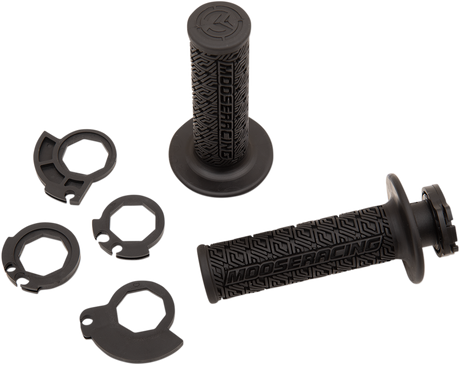 MOOSE RACING Grips - Lock-On - Black/Gold B36MRB-D