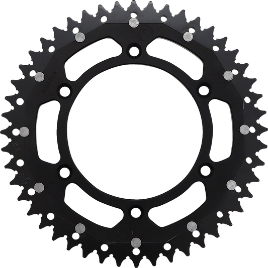 MOOSE RACING Dual Sprocket - Black - 48 Tooth 1210-897-48-10X