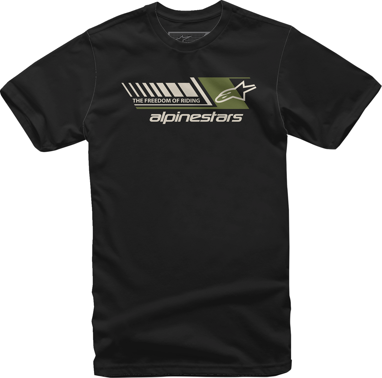 ALPINESTARS Solitaire T-Shirt - Black - Large 1232-72230-10-L