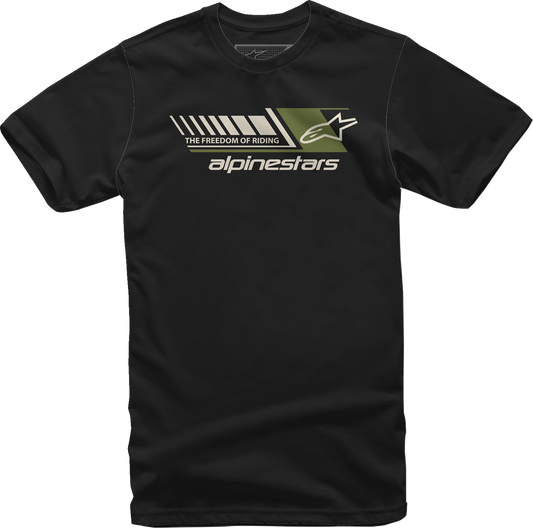 ALPINESTARS Solitaire T-Shirt - Black - Large 1232-72230-10-L