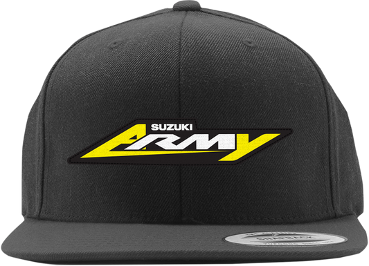 FACTORY EFFEX Youth Suzuki Army Hat - Black 22-86406