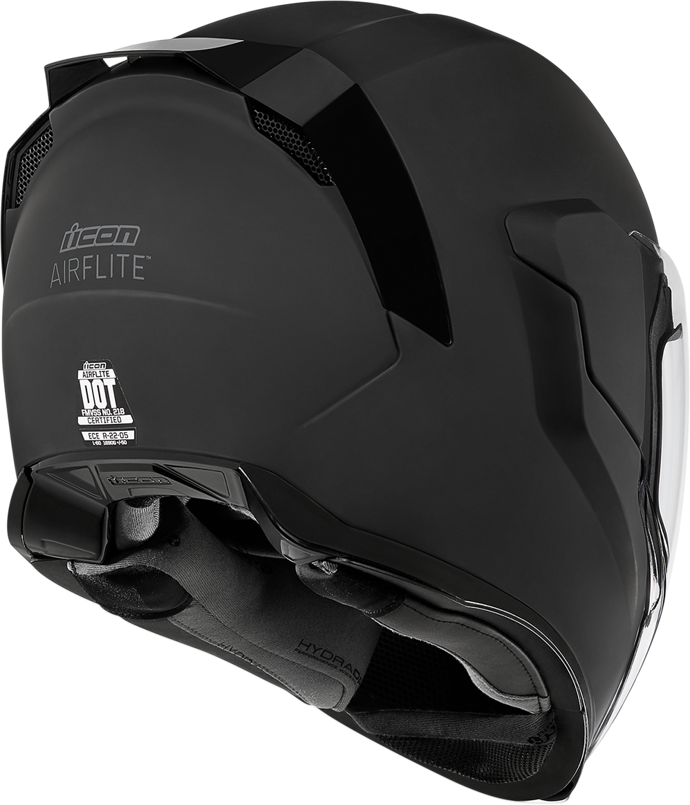ICON Airflite™ Helmet - Rubatone - Black - Large 0101-10850