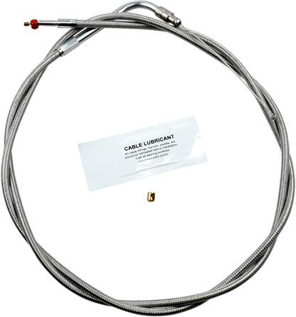 BARNETT Throttle Cable - +10" - Stainless Steel 102-30-30009-10