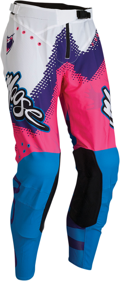 MOOSE RACING Agroid Pants - Pink/Blue/Purple - 28 2901-9232