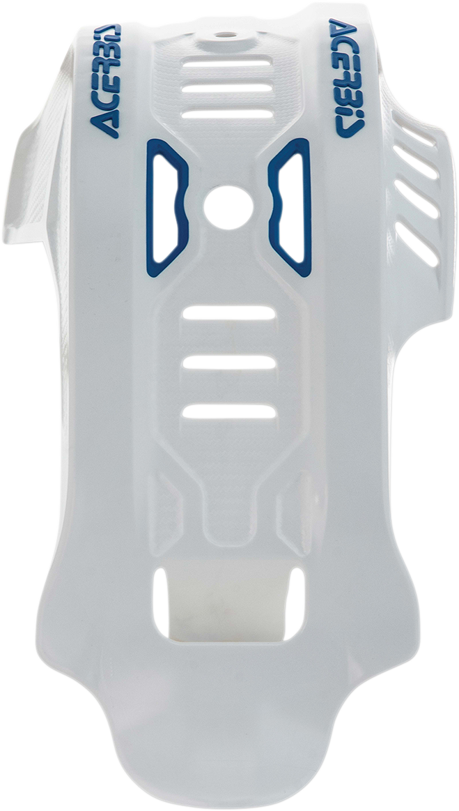 ACERBIS Skid Plate - Large - White/Blue - Husqvarna 2791661029