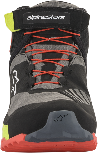 ALPINESTARS CR-X Drystar® Shoes - Black/Red/Yellow Fluorescent - US 10.5 2611820153811