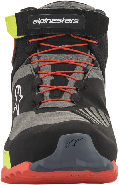 Zapatos ALPINESTARS CR-X Drystar - Negro/Rojo/Amarillo Fluorescente - US 8 261182015388 