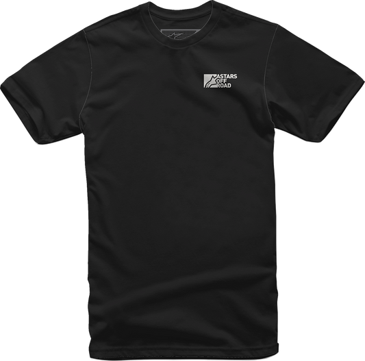 Camiseta pintada ALPINESTARS - Negra - Mediana 1232-72224-10-M 