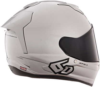 6D ATS-1R Helmet - Gloss Silver - 2XL 30-0999