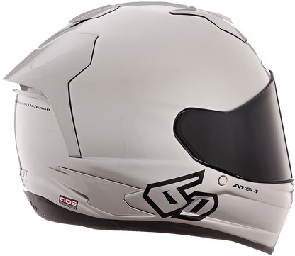 6D ATS-1R Helmet - Gloss Silver - Large 30-0997