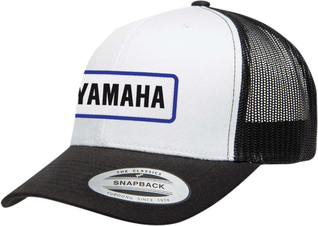 FACTORY EFFEX Yamaha Throwback Hat - Black/White 25-86204