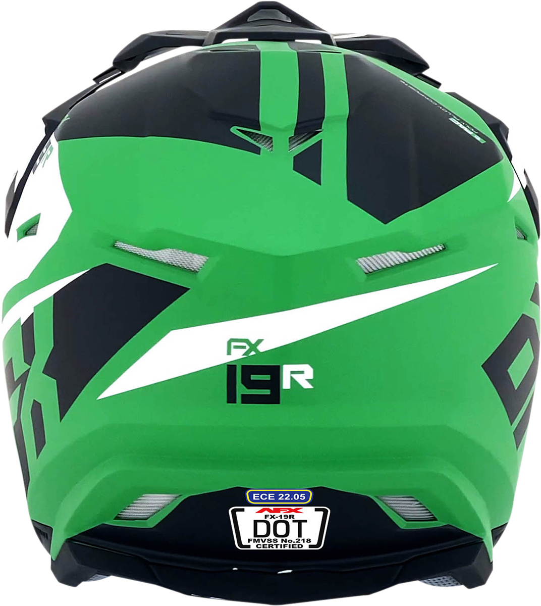 Casco AFX FX-19R - Racing - Verde mate - Grande 0110-7080 