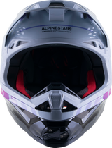 ALPINESTARS Supertech M10 Helmet - Daytona - MIPS® - Haze Gray/Orange Fluo/Rhodamine - Large 8302423-9243-LG